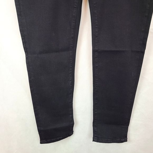 NWT HOMME + FEMME Men's (40) Black Comfort Stretch Tapered Denim Jeans --$150 - Picture 7 of 11